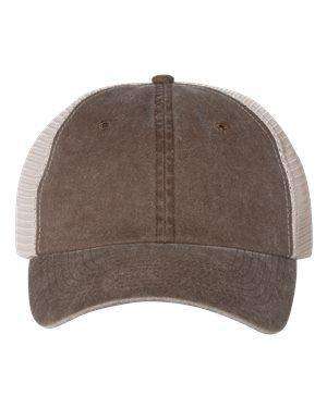 Sportsman Unstuctured Pigment-Dyed Trucker Cap - SP510