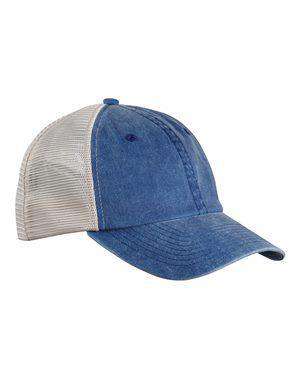 Sportsman Unstuctured Pigment-Dyed Trucker Cap - SP510