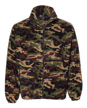 Sierra Pacific Men's Full-Zip Fleece Jacket - 3061