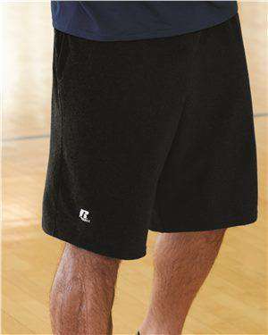 Brand: Russell Athletic | Style: 25843M | Product: Essential Jersey Cotton Shorts with Pockets