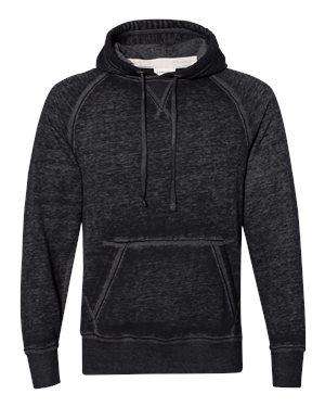 J America Men's Zen Fleece V-Notch Hoodie Sweatshirt - 8915