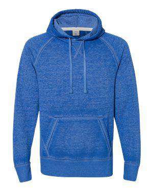 J America Men's Zen Fleece V-Notch Hoodie Sweatshirt - 8915