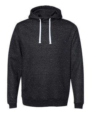 J America Men's Pouch Scuba Neck Hoodie Sweatshirt - 8677