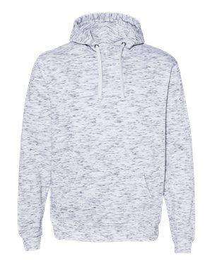 J America Men's Pouch Scuba Neck Hoodie Sweatshirt - 8677