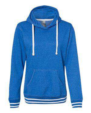 J America Women's Relay Pouch Hoodie Sweatshirt - 8651