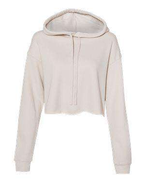 Bella + Canvas Women's Crop Hoodie Sweatshirt - 7502