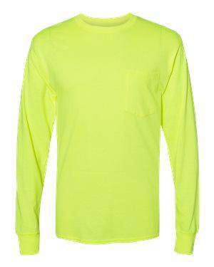 Hanes Men's Workwear Pocket Long Sleeve T-Shirt - W120