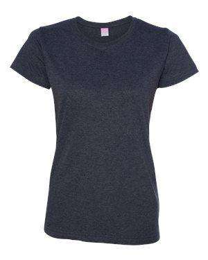 LAT Women's Fine Jersey Crew Neck T-Shirt - 3516