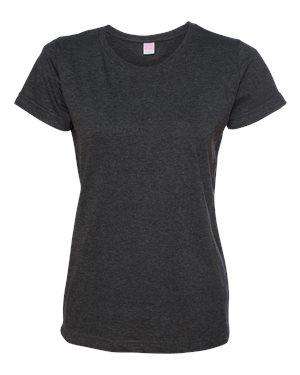 LAT Women's Fine Jersey Crew Neck T-Shirt - 3516