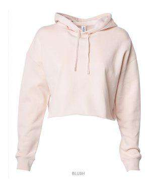 Independent Trading Women's Cropped Hoodie Sweatshirt - AFX64CRP