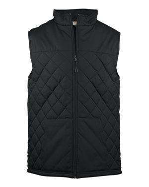 Badger Sport Women's Water Resistant Quilted Vest - 7666