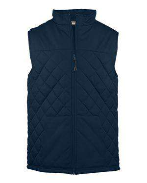 Badger Sport Women's Water Resistant Quilted Vest - 7666