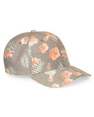 Brand: Sportsman | Style: SP820 | Product: Tropical Print Cap