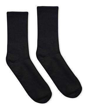 SOCCO USA-Made Solid Color Crew Socks - SC200