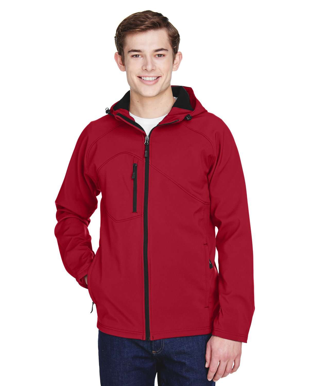 North End Men's Jackets | Soft Shell (88166) - model picture