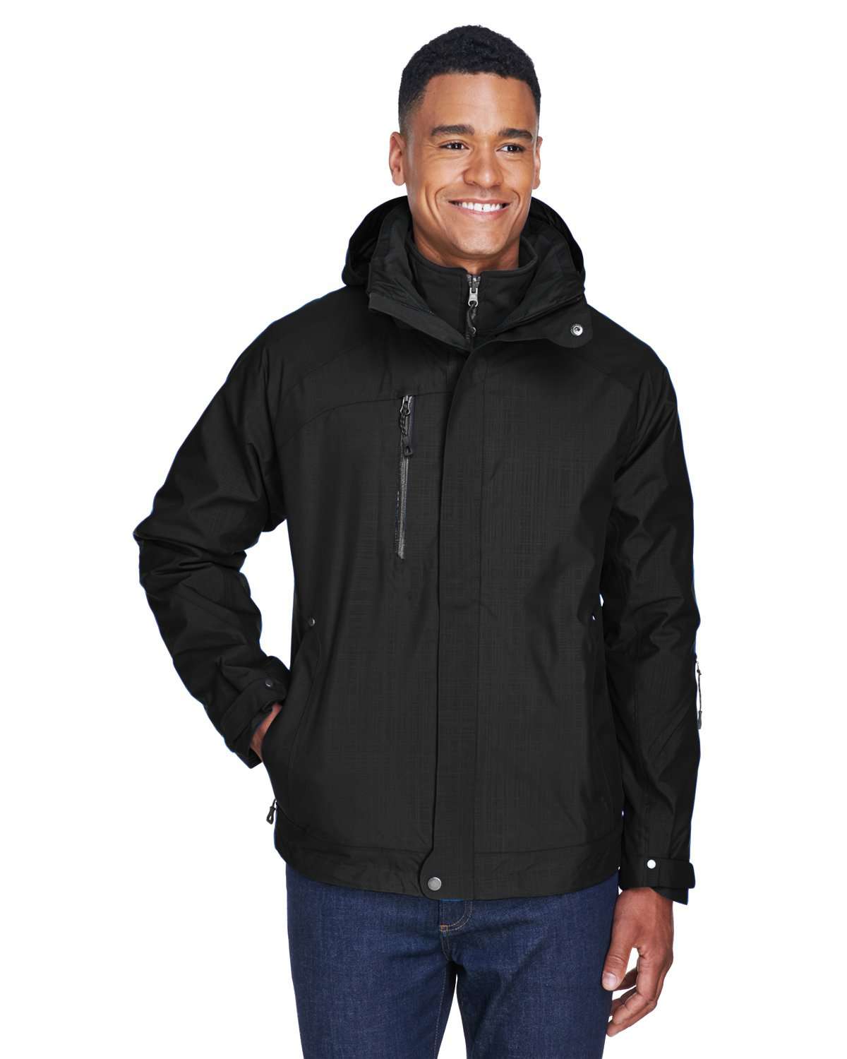 North End Men's Jackets | Hoodie (88178) - model picture