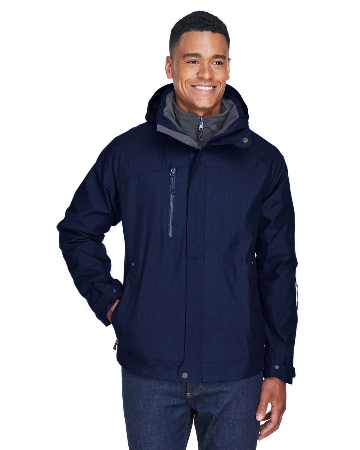 North End Men's Jackets | Hoodie (88178) - model picture