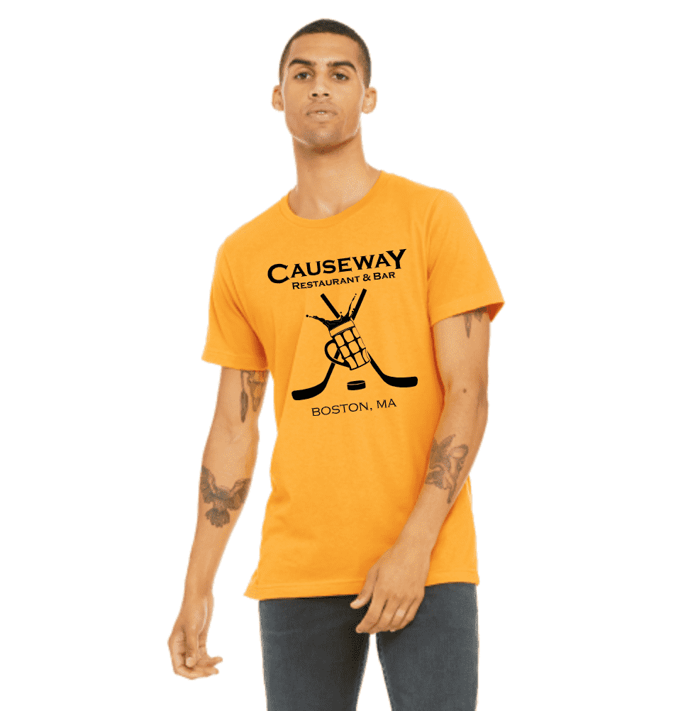 Mens Causeway Black and Gold Hockey Mug T