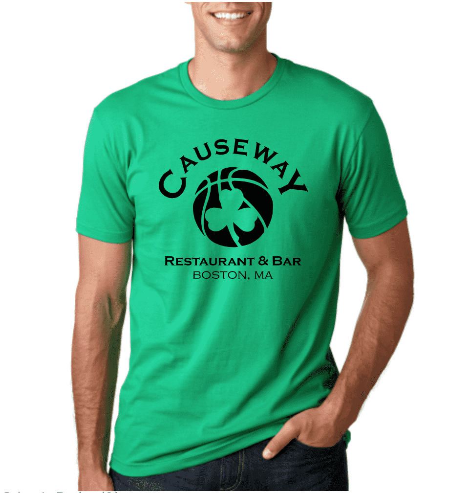 Mens Causeway Shamrock Green T