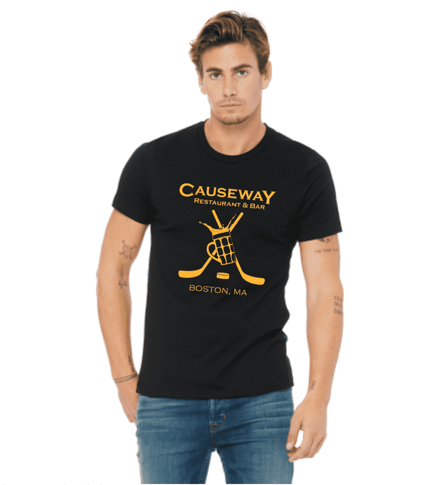 Mens Causeway Black and Gold Hockey Mug T