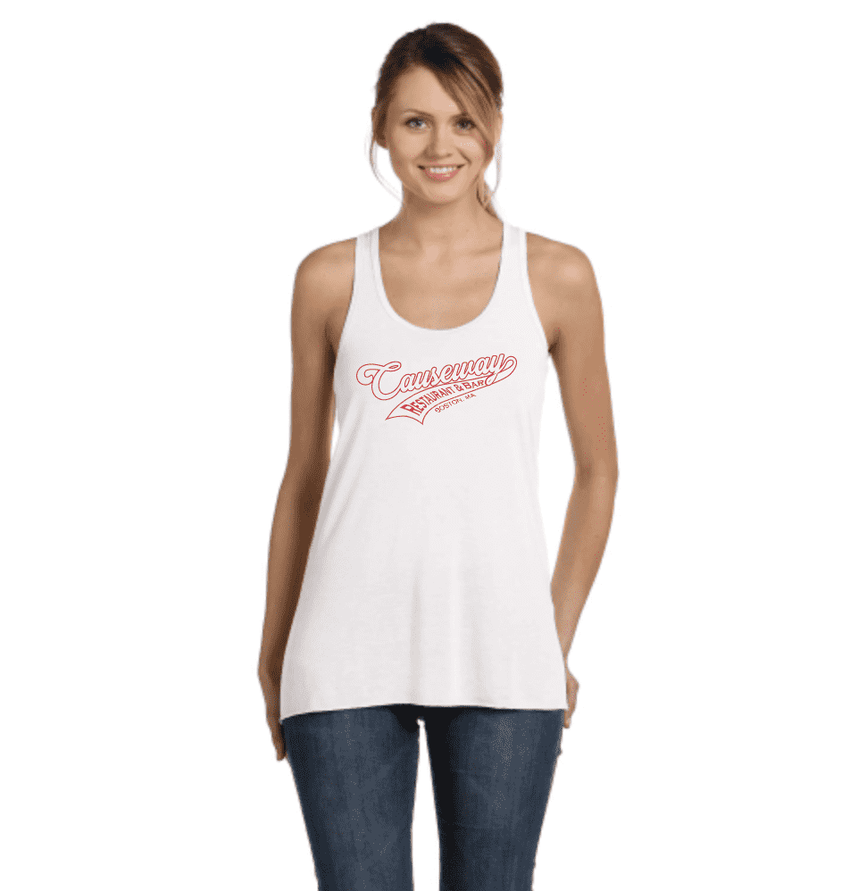 Ladies Causeway Team Flowy Racerback Tank