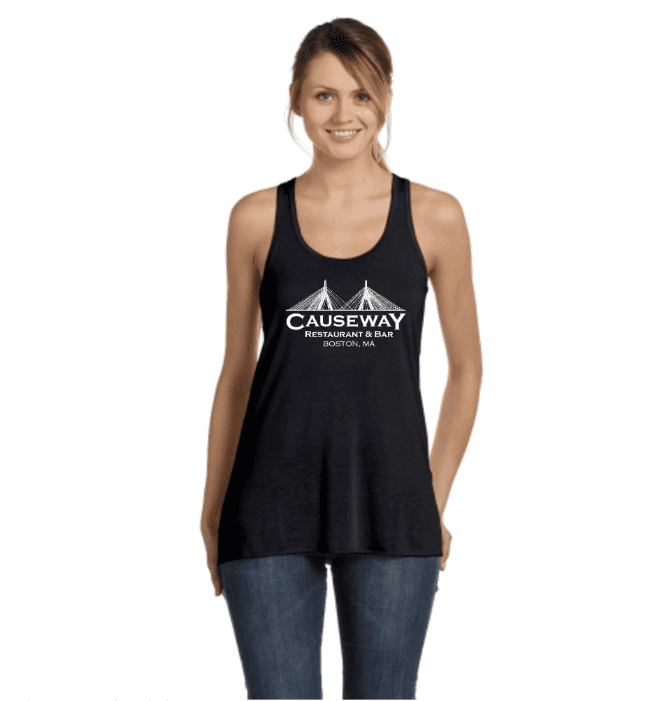 Ladies Causeway Bridge Flowy Racerback Tank