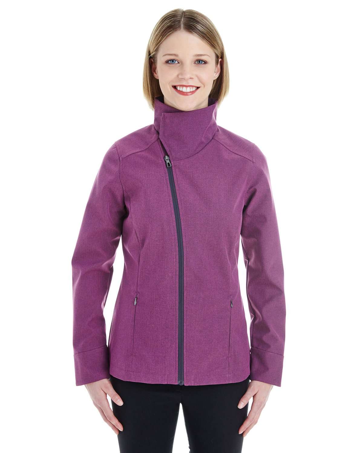 North End Women's Jackets | Soft Shell (NE705W) - model picture
