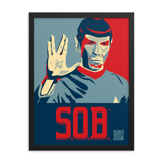 Sons of Boston Leonard Nimoy Wall Print